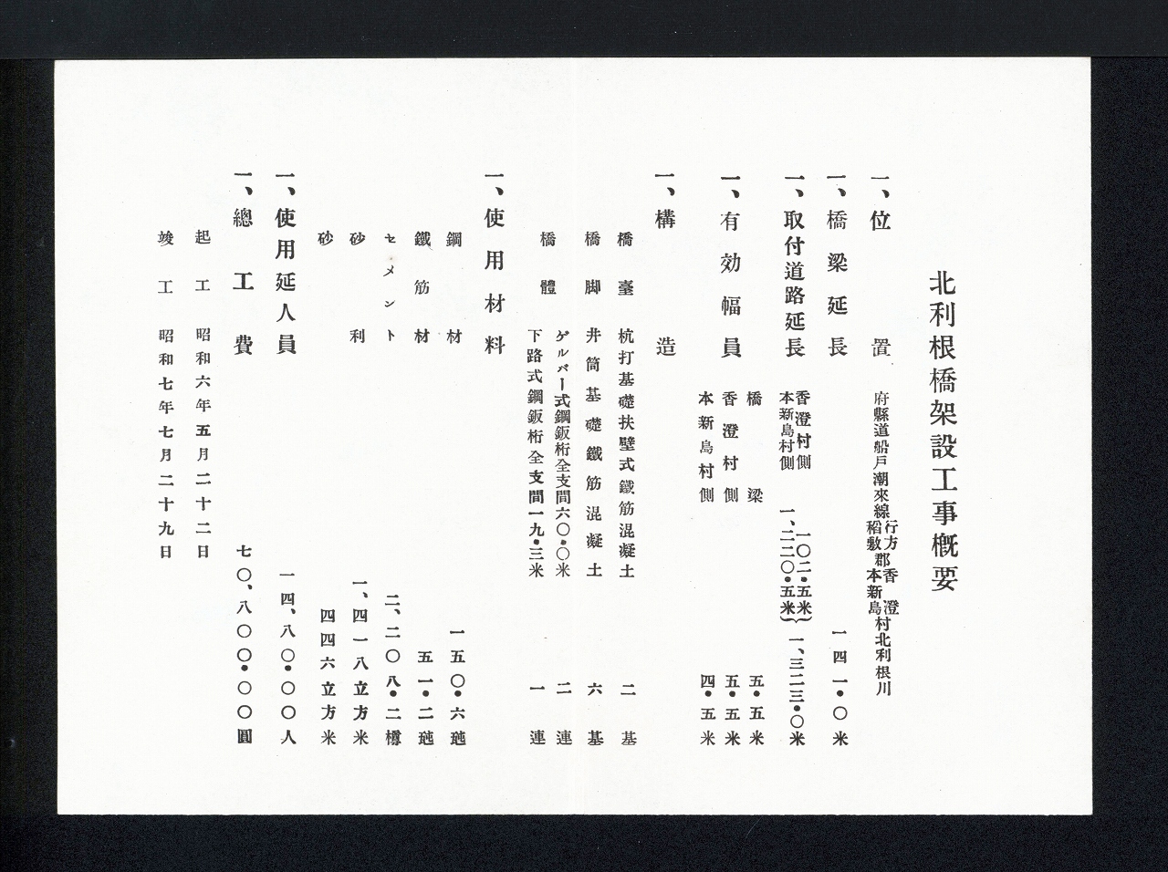 北利根橋